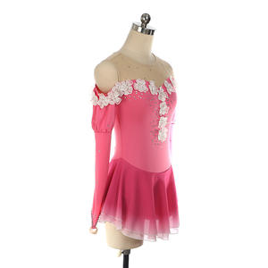Vestido de patinaje sobre hielo de manga larga para mujer adulta - Product Image 2