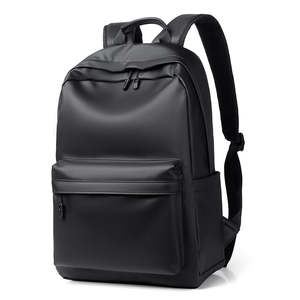 Sac à dos pour ordinateur portable en cuir PU de haute qualité pour hommes, imperméable, avec port USB, idéal pour l'école, les étudiants et les voyages - Product Image 6