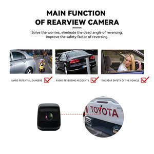 Cámara de Visión Trasera Wemaer OEM CVBS Especial Impermeable con Visión Nocturna 1080P HD Gran Angular para Hilux - Product Image 3