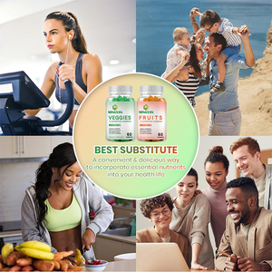 Gomitas de Superalimentos OEM/ODM: Combinación de Frutas y Verduras, Suplemento Nutricional de Alimentos Integrales para el Bienestar - Product Image 5