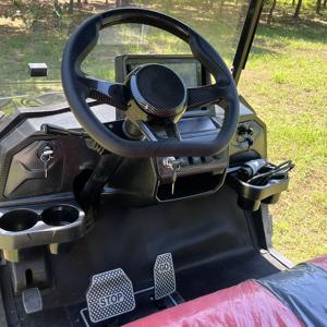 2025년형 럭셔리 디자인 알루미늄 프레임 리튬 이온 배터리 <span class=keywords><strong>4</strong></span>인승 리프트업 전동 골프 카트 - Product Image 5