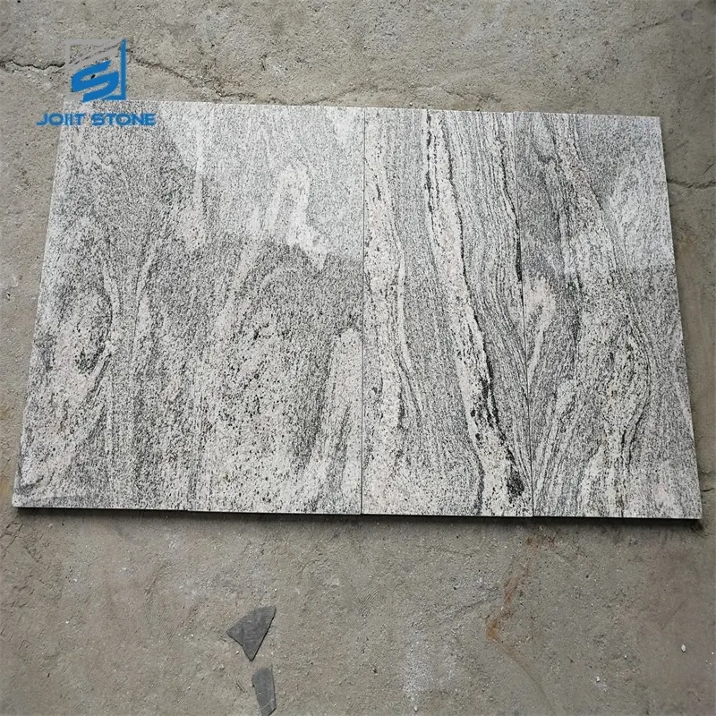 Antique Natural Granite Tile Wall Cladding Chinese White Black Sand Wave Granite