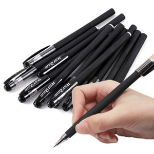 Bolígrafo de Plástico Negro con Impresión por Transferencia de Calor Personalizada para Publicidad Promocional - Product Image 3