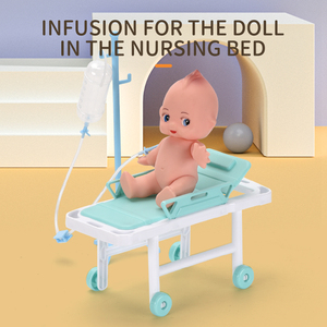 Jouets Huiye Ensemble de médecin <span class=keywords><strong>interactif</strong></span> en plastique pour filles Kit médical pour le développement des enfants et la simulation de soins de santé pour bébés - Product Image 3