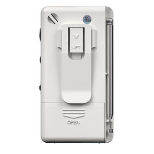 <span class=keywords><strong>Radio</strong></span> AM/FM portátil con sintonización manual, <span class=keywords><strong>radio</strong></span> <span class=keywords><strong>de</strong></span> emergencia, altavoz incorporado, conector para auriculares, funciona con 2 pilas AA para viajes y campamentos - Product Image 6