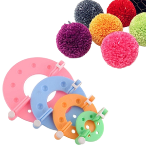 <span class=keywords><strong>Kit</strong></span> d'accessoires de couture de forme carrée de 4 tailles pour tricoter 8 pièces - Product Image 1