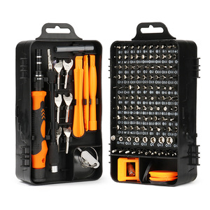 Mobile Phone Repair Tool <b>Set</b> 135 In 1 Carbon Steel <b>Screwdriver</b> With Magnetic <b>Bits</b> For Watch Digital Device Fixing - Product Image 3