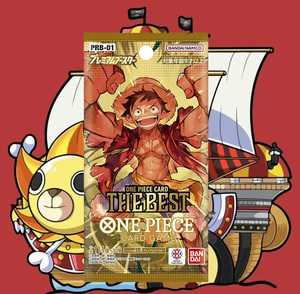Paquete de Batalla Original One Piece PRB01 con Estampado Dorado Premium, Juego de Cartas Coleccionables Sellado, Versión Japonesa de Pokémon 2024 - Product Image 1