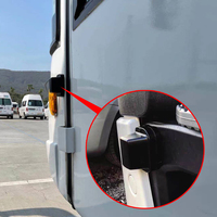 30m setiap sisi deteksi BSM truk sistem deteksi titik buta 77ghz Sensor titik buta Microwave modis