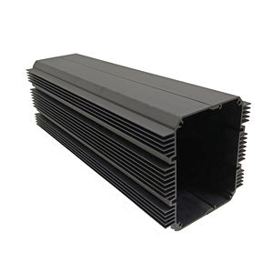 Custom <strong>Aluminum</strong> Profile <strong>Extruded</strong> <strong>Aluminum</strong> Heatsink <strong>Case</strong> Enclosure Box Housing With Cutting Processing Service - Product Image 1