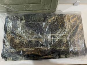 Cầu nguyện Mat hồi giáo và raschel thờ phượng Mat và cầu nguyện Mat mềm mại và dày rắn màu nổi thảm - Product Image 5