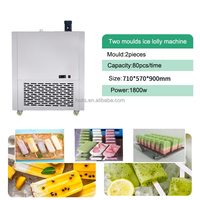 Machine commerciale pour la fabrication de bâtonnets de glace / Machine à glaces sur bâtonnet / Prix de la machine à glaces sur bâtonnet