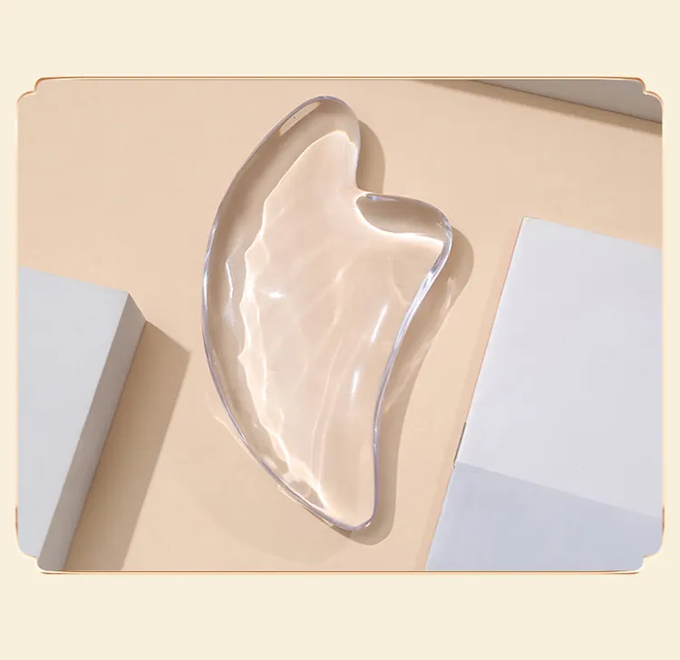 Tablero Gua Sha Guasha en forma de corazón DIY, piedra de Jade rosa de cuarzo rosa, herramienta de masaje para raspar, tablero Gua Sha