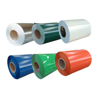 Bobine de gouttière en aluminium prépeint, bande de gouttière en aluminium coloré pour système de drainage résidentiel, usine
