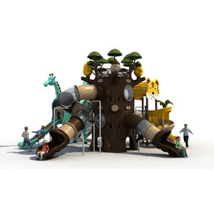 Équipements de jeux d'extérieur en plastique, jouets de terrain de jeux pour enfants, aire de jeux, importation de Chine - Product Image 5