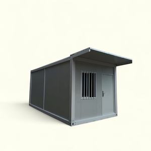 Maison Portable 2 étages avec verre pas cher Villa 2 chambres petite cabine en verre en béton bois dormir grèce Portable maison - Product Image 4