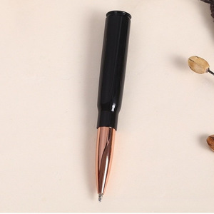 Stylo bille imitation balle plaqué argent, or, or rose avec étui – Stylo bille en métal durable pour les fans et les amoureux - Product Image 4