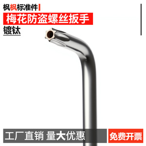 Llave Torx con Recubrimiento de Titanio, Destornillador Estrella en Forma de L, Métrico, de Una Sola Punta, Grado Industrial, Acero con Alto Contenido de Carbono - Product Image 5