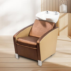 Manufacturer's Dual-Purpose Semi-Reclining Massage Bed <b>Beauty</b> <b>Salon</b> Ceramic Basin Shampoo <b>Chair</b> for Pregnant Women - Product Image 2