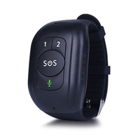 Montre intelligente GPS avec bouton d'urgence SOS Montre 4G Gps Traceur avec bouton d'urgence Détecteur de chute