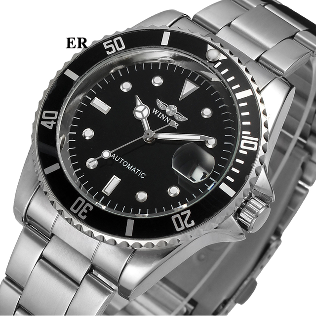 Classic Design Stainless Steel Band Custom Brand Name China Factory Direct Sale Small MOQ Winner Watches Automatic