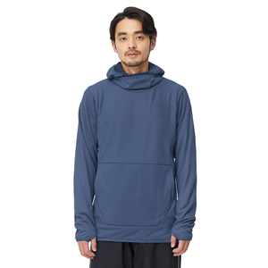Doger Impresión personalizada Logo Hombres Secado rápido Mantener caliente Invierno al aire libre 400 Gsm Ski Hoodie Blank Slimfit Pullover <span class=keywords><strong>Sudadera</strong></span> - Product Image 2