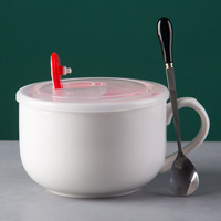 Meilleure vente tasse à café créative logo tasses en céramique avec couvercle et cuillère tasse à café personnalisée pas cher cadeau tasses fabricants en gros