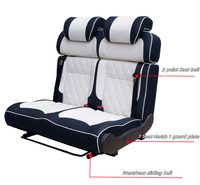 Asiento Cama Multifuncional para Autocaravana, Furgoneta, MPV, Ampliamente Utilizado para Tuning de Lujo