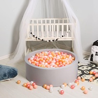Balles de piscine pour enfants HY Brand, sans phtalates, sans BPA, en plastique PE moulé par soufflage, résistantes à l'écrasement, élastiques, 60 mm, couleurs personnalisées