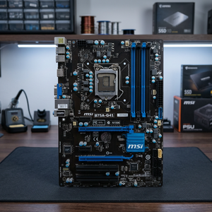 /B75A-G41 1155 พินเมนบอร์ดเดสก์ท็อปอินเทล B75 ชิปเซ็ต DDR3 ดับเบิ้ล SATA III USB3.0 กราฟิกแบบรวมฟูล SATA III - Product Image 2