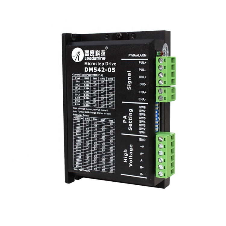 Leadshine шаговый двигатель DM542-05 для гравировальный станок с ЧПУ