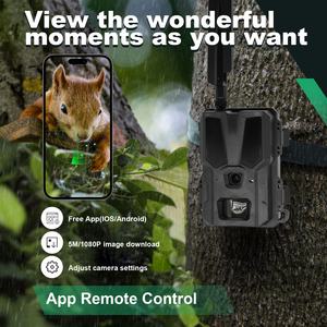 WILLFINE IP66 impermeable Mini 4G salvaje 1080P Aplicación Control foto trampa caza rastro Cámara - Product Image 3