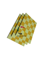 Vente en gros de papier pour cahier de reliure avec colonne vertébrale exposée imprimée sur mesure Produit d'impression en carton