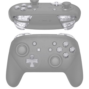 Kit de Botones Personalizados para Control de Juegos NS Pro, Juego de Botones Duraderos y Mejorados para Control Switch Pro - Product Image 5