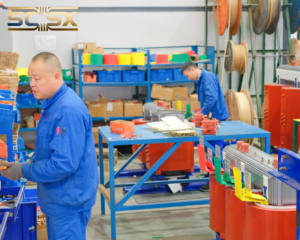 तीन शुष्क प्रकार के कास्ट रेसिन ट्रांसफार्मर सौर ऊर्जा संयंत्र ग्रिड कनेक्शन 220v 500kva विश्वसनीय प्रदर्शन औद्योगिक उपयोग हवा - Product Image 4