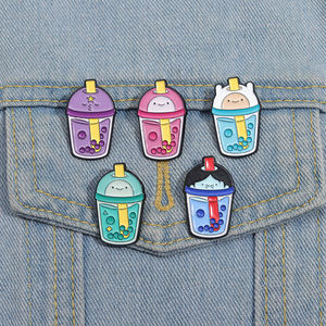 Tempo di avventura intorno al cartone animato a forma di bottiglia spilla in lega perni per abbigliamento spille accessori per gioielli regalo per gli amici - Product Image 2