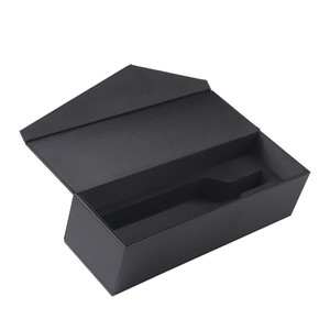 Hot Selling Custom Logo Book Wine Box High-end Wooden Wine Box New PU Gift Packaging Box