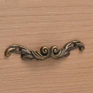 Poignées de tiroir en alliage de zinc de style chinois, forme barre, finition antique, quincaillerie de meubles durable - Product Image 4