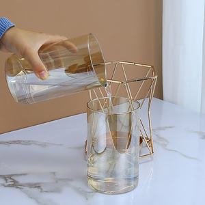 Vas Seni Besi Modern Amerika untuk Dekorasi Meja, Rangkaian Bunga Ruang Tamu, Lemari Anggur, Meja Kopi, Meja Kerja, Festival JHMJ <span class=keywords><strong>DR</strong></span>-240028 - Product Image 2