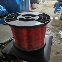 Cable de Cobre Esmaltado Ultrafino Aislado TU3 Métrico 0.9mm Clase 220 Duradero para Aplicaciones de Bobina de Sensor Magnético en Villas y Exteriores