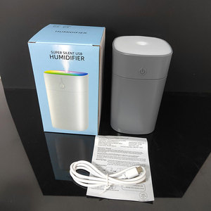 Không khí cầm tay humidificador mini siêu âm mát Mist tạo độ ẩm khuếch tán 400ml 7 màu <span class=keywords><strong>LED</strong></span> ánh sáng ban đêm cho phòng xe máy tính để bàn - Product Image 4
