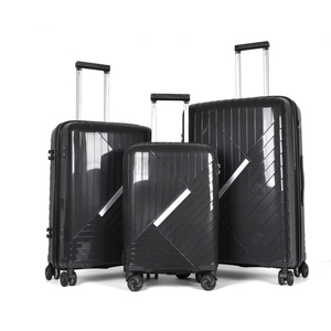 Kongzhongniao Luxury Waterproof <strong>Light</strong> <strong>Weight</strong> 4-Wheel Carry-On Travel <strong>Suitcase</strong> Set PP Trolley - Product Image 5