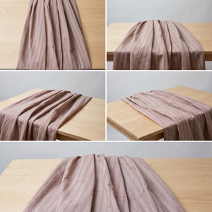 Camisa de Algodón Khadi 100% Orgánico de Primera Calidad, 60GSM, Ligera, Tejida a Mano, Transpirable, de Secado Rápido, Ecológica, 150D, para Niñas - Product Image 2