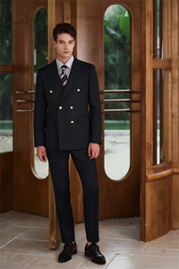 Мужской костюм из шерсти 2025 года: дизайнерский, класса люкс, с индивидуальным подбором цвета, чистый силуэт - Product Image 4