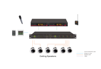Amplificateur numérique multimédia commercial AIMICIOT AI280 Mini en métal, le plus vendu, avec entrée audio sans fil 2x80W, garantie 1 an