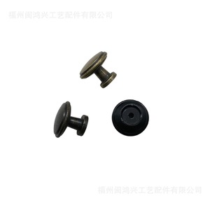 Furniture Handle <b>Knob</b> Round Zinc Alloy Retro Drawer Cabinet Hardware <b>Black</b> Bronze Finish Durable - Product Image 2