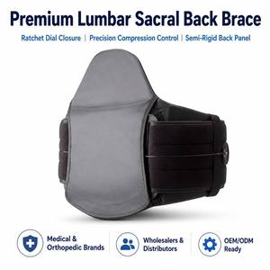 Supporto Lombare e Sacrale Grigio con Chiusura a Cavo a Cricchetto <span class=keywords><strong>Stile</strong></span> BOA - Product Image 1