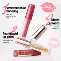 Gloss à lèvres imperméable et hydratant, anti-transfert, maquillage de luxe pour les lèvres, gloss multicolore, produit très vendu
