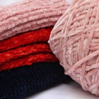 Fil chenille épais et lisse en cône pour tricot et crochet, 3 mm et 8 mm, qualité supérieure, fabriqué en Chine à Guangzhou