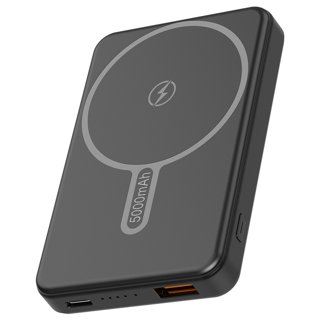 OEM Trending 5000mAh MSF Power Bank 22.5W Fast Charging, Portable Wireless Charger for Smart Phone